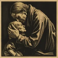 The Widow II – Kollwitz War series (1922)