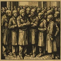 The People – Kollwitz War series (1922)