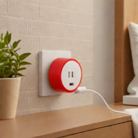 TP-Link Kasa Smart Plug (HS110) (Red)