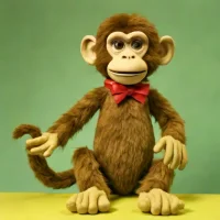 Topov the Monkey (Pipkins)