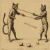 Two old cat