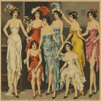 Trois jeunes filles nues
