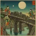 Tsukioka Yoshitoshi, The Moon over Gojo Bridge