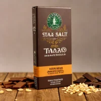 Taza Sea Salt & Almond 80% Dark Chocolate