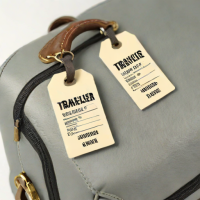 Traveler's Company Luggage Tags (Set of 2)