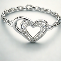 Tiffany & Co. Elsa Peretti Openwork Heart Bracelet