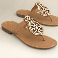 Tory Burch Miller Graphic Sandal