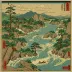 Utagawa Hiroshige, Naruto Rapids in Awa Province