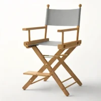 Vintage Metal Frame Director's Chair