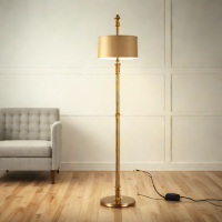 Vintage Brass Floor Lamp (Discontinued)