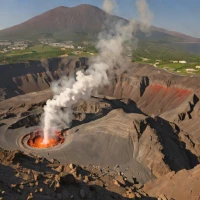 Vesuvius fumaroles
