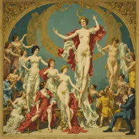 Venus in Seide