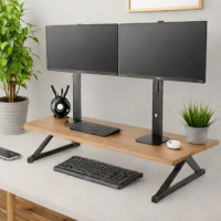 VIVO Dual Monitor Stand Riser