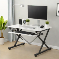 VIVO 2-Tier Height Adjustable Standing Desk Converter