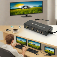 VGEBY 4-Port HDMI Switch