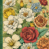 Vintage Floral Coloring Book