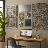 West Elm Metal Wall Art