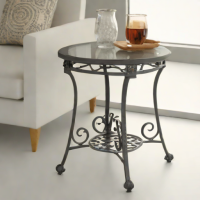 Wrought Iron Side Table