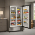 Whirlpool 28 Cu Ft Integrated Lighting Freezer