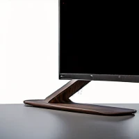 Walnut Floating Monitor Stand