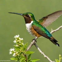 White-throated Mountain-gem