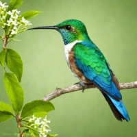 White-chinned Sapphire