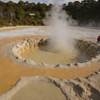 Wai-O-Tapu Mud Cauldron