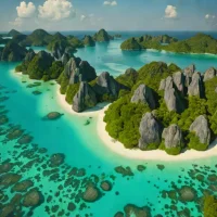 Wayag Island Sandbar