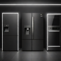 Walker Edison Modern Bar Stool