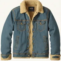 Wrangler Sherpa Lined Denim Jacket