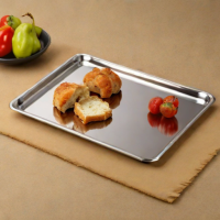 Winco Stainless Steel Baking Sheet