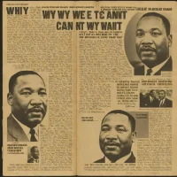 Why We Can't Wait (excerpt pamphlet, MLK)