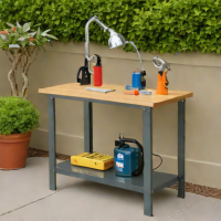 Whitcraft 48" x 24" Steel Workbench