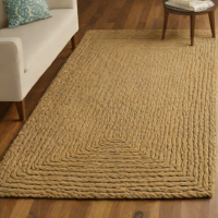 Wayfair Essentials Braided Jute Rug