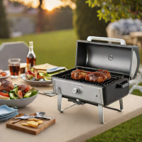 Weber Go-Anywhere Portable Charcoal Grill & Smoker