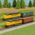 Walthers Cornerstone HO Scale Union Pacific Freight Set