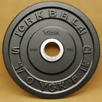 York Barbell ISO-Grip Rubber Olympic Plates