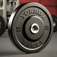York Barbell Rubber Training Bumper Plates