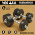 Yes4All Rubber Encased Adjustable Dumbbell
