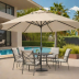 Yogistar 9ft Patio Umbrella with Tilt