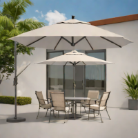 Zenith Steel Octagonal Patio Umbrella