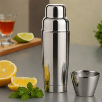 Zak Designs Stainless Steel Cocktail Shaker