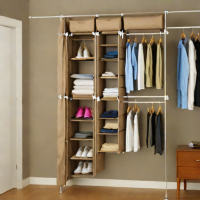 Zober Premium 12 Shelf Hanging Closet Organizer
