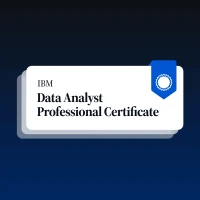 IBM Data Analyst Professional Certificate