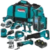 Makita XT1001SM 18V LXT Lithium-Ion Cordless 10-Pc. Woodworking Combo Kit (4.0Ah)
