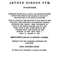 The Narrative of Arthur Gordon Pym of Nantucket